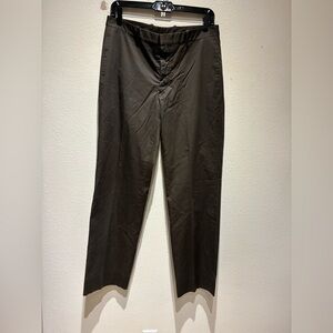 Jil Sander Men’s Tailor Made Pants Custom Bespoke in Brown Business Casual 33